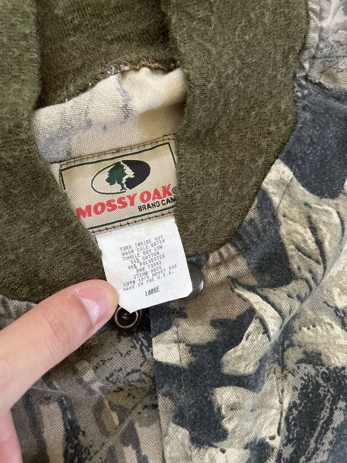 Mossy Oaks × Realtree × Vintage Vintage Mossy Oak Button Up Size US L / EU 52-54 / 3 - 4 Thumbnail