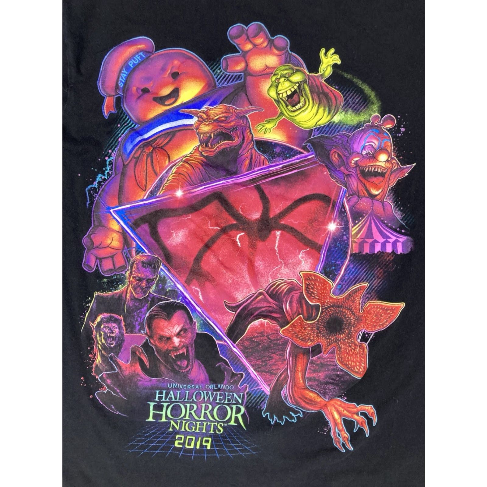 Vintage VINTAGE Universal Studios Halloween Horror Nights 2019 Fear To Max T-shirt Women Small Size S / US 4 / IT 40 - 2 Thumbnail