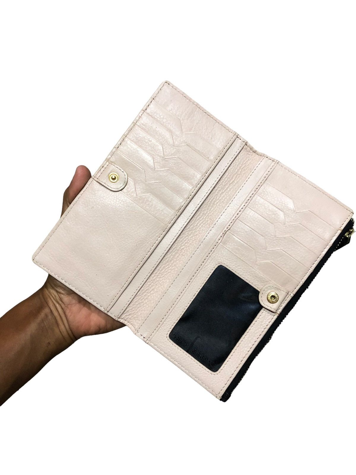 Jasper Conran × Leather JASPER CONRAN LEATHER LONGWALLET Size ONE SIZE - 5 Thumbnail