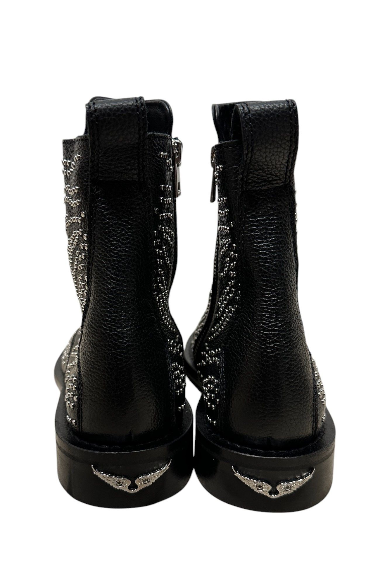 Zadig & Voltaire Laureen High Smooth Calfskin Size US 8 / IT 38 - 4 Thumbnail