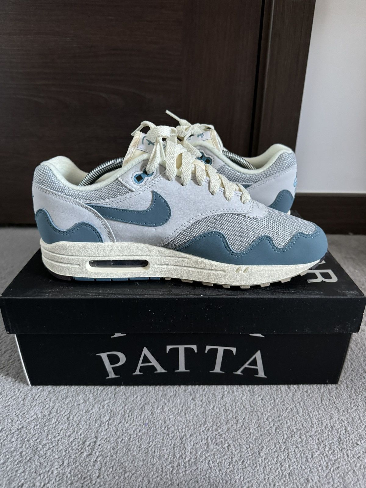 Nike × Patta Patta x Nike Air Max 1 Noise Aqua w/ Bracelet Size US 9.5 / EU 42-43 - 4 Thumbnail
