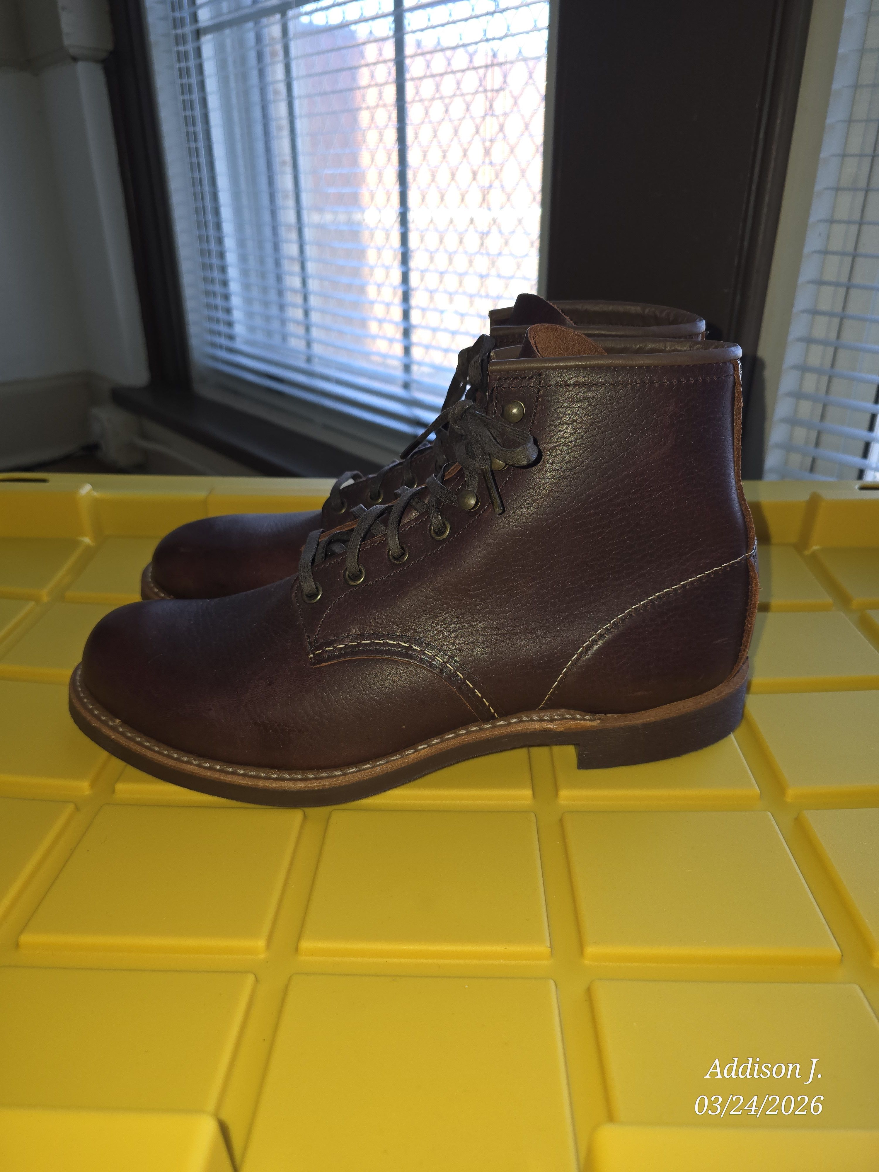 Red Wing 3340 Briar Blacksmith Size US 10.5 / EU 43-44 - 1 Thumbnail