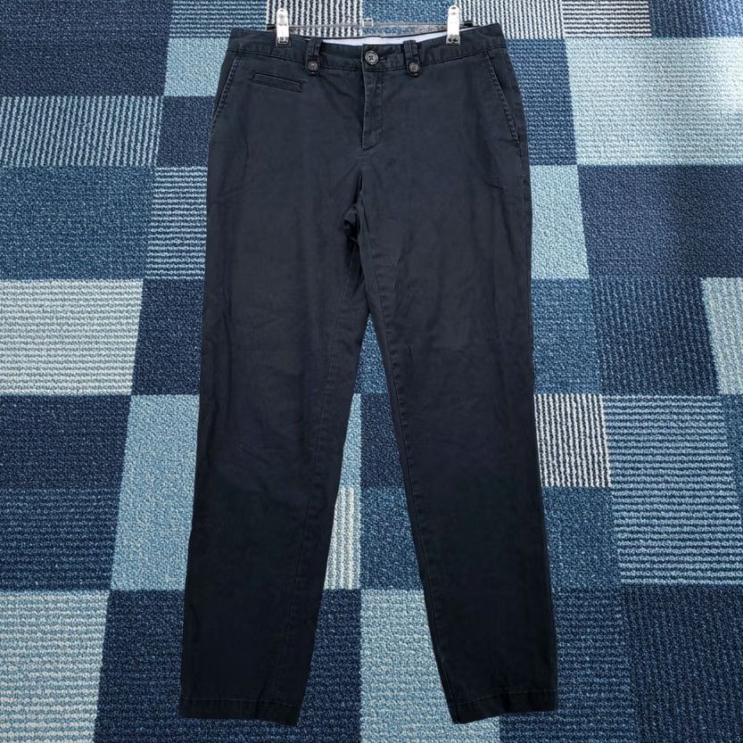 Banana Republic Banana Republic Pants Womens 4 Black Chino Mid Rise Tapered Flat Front Pants Womens 4 Black Banana Republic Chino Straight Leg Casual Formal Business Size 27" / US 4 / IT 40 - 1 Thumbnail