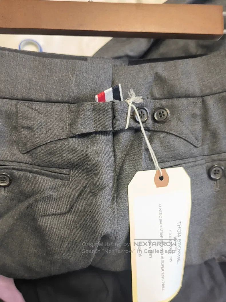 Thom Browne Thom Browne Gray Slacks Size 36R - 4 Thumbnail