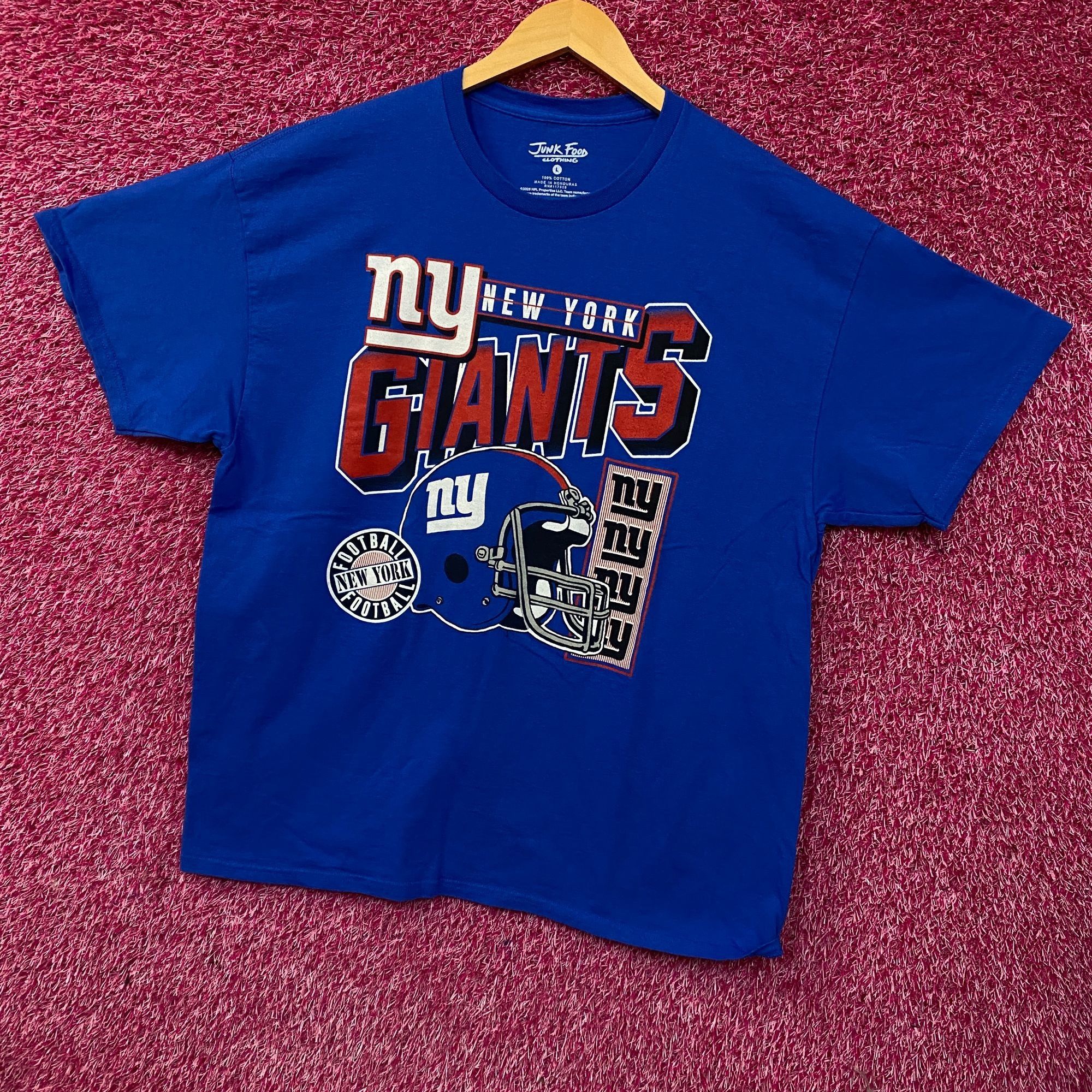 Junk Food Junk Food Clothing New York Giants Checkdown Flea Market Tee Size US L / EU 52-54 / 3 - 3 Thumbnail