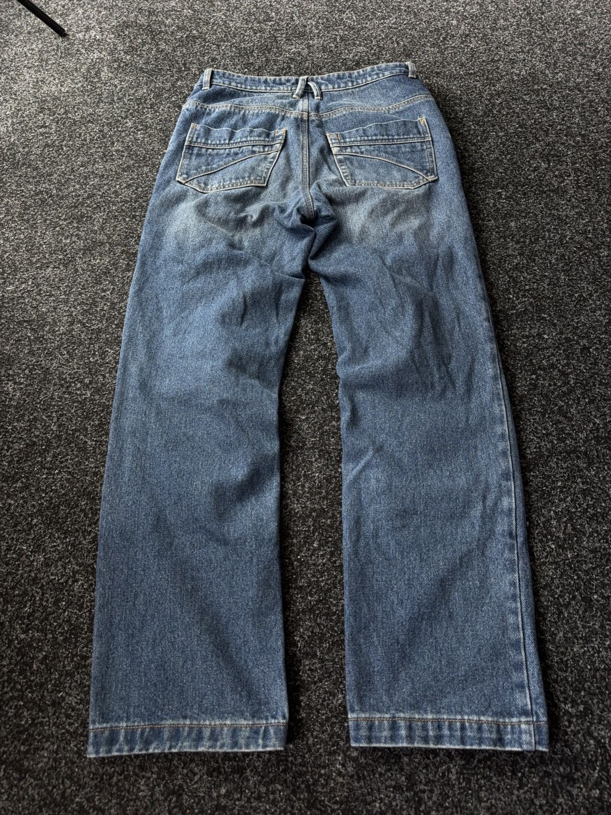 Harley Davidson Vintage Biker Moto Racing Spirit Motors Denim pants jeans Size US 32 / EU 48 - 9 Thumbnail