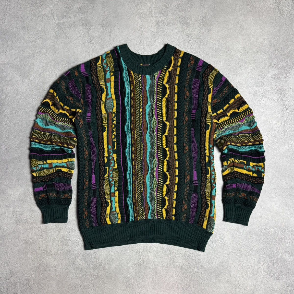 Urban Outfitters Urban Outfitters Cotton Crewneck 3D Knit Sweater Size US M / EU 48-50 / 2 - 1 Thumbnail