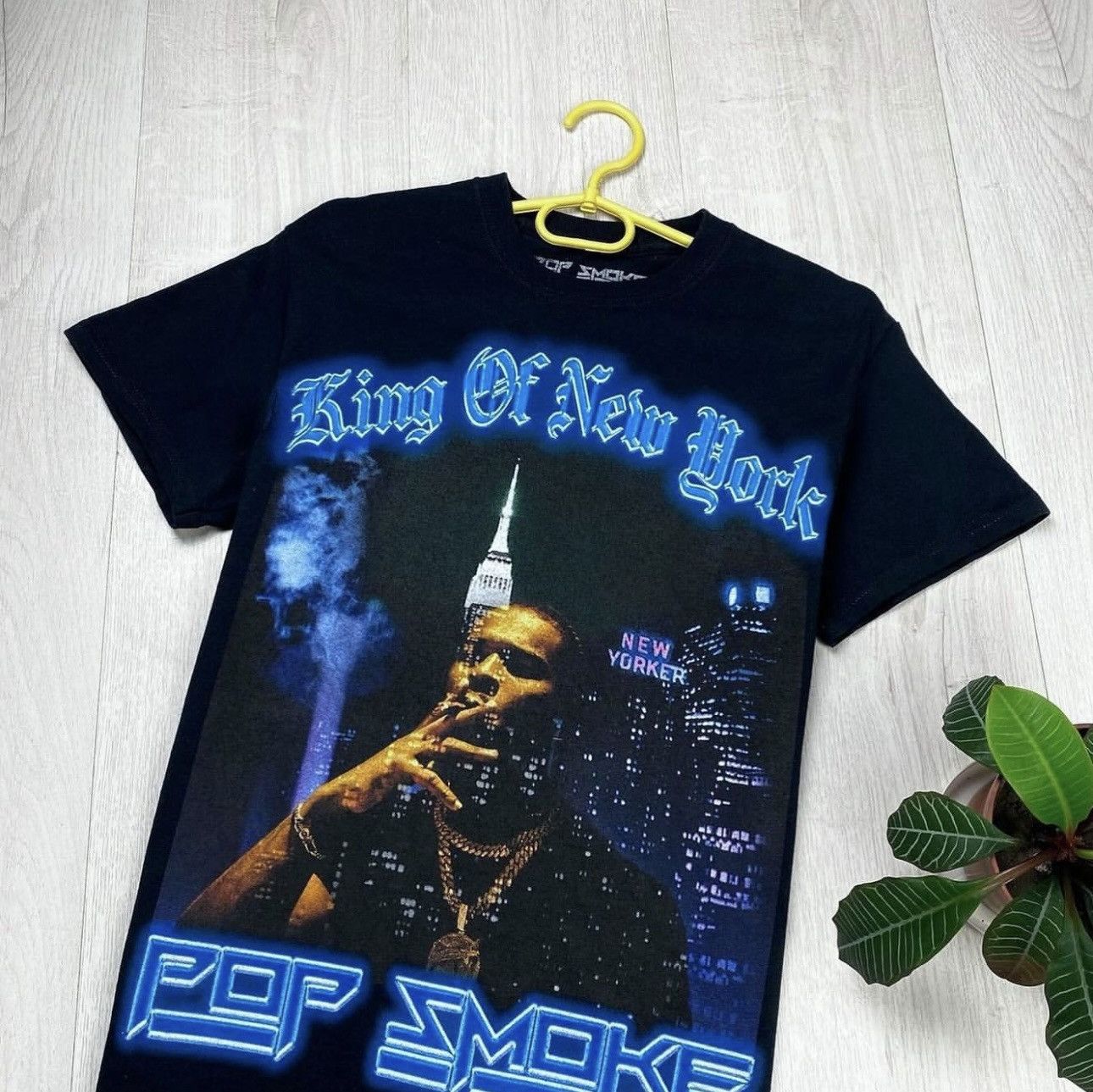 Other Vintage Pop Smoke King Of New York T-Shirt Tee Size S Size US S / EU 44-46 / 1 - 5 Thumbnail