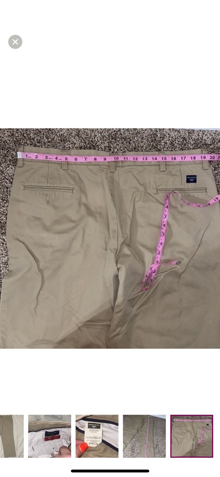 Dockers Dockers khaki dress pants size 40x32 Size US 40 / EU 56 - 7 Thumbnail