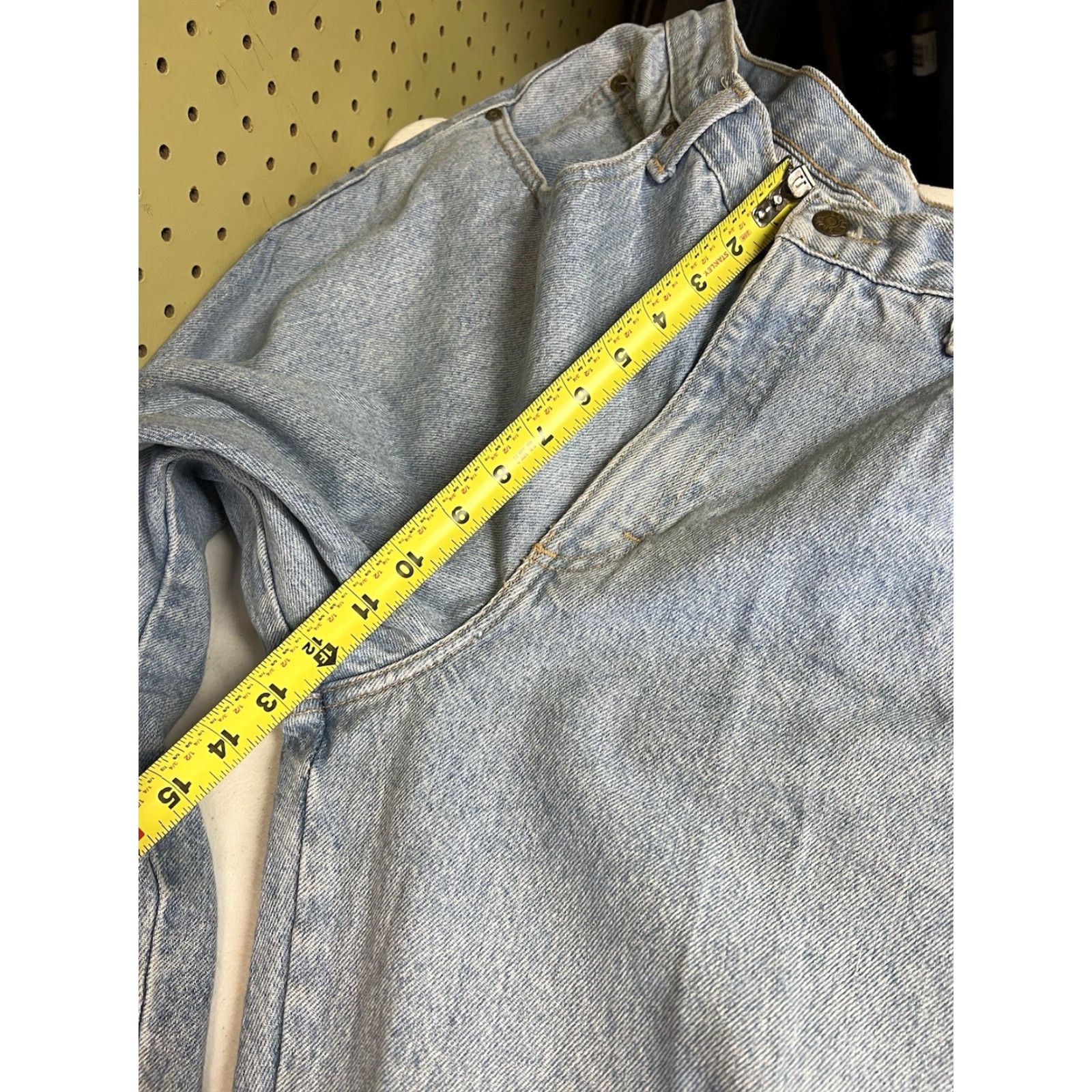 Vintage VINTAGE ZENA Jeans Denim High Waist Light Wash 1990s 16 Womens Blue 90s Western Mom Fit Regular Size 16 Button Zip Pocket Size 38" / US 16 / IT 52 - 7 Thumbnail