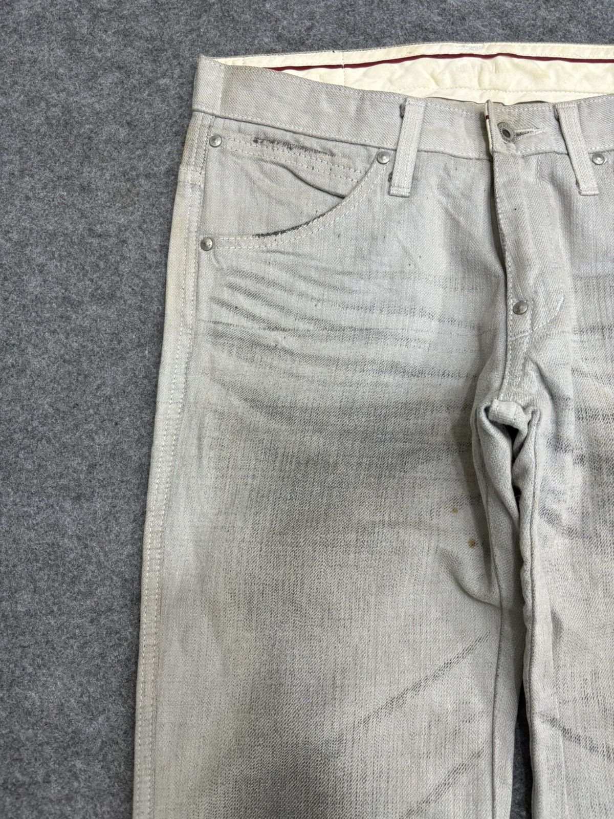 FACTOTUM × Japanese Brand FACTOTUM Japan Special Faded Design Jeans F567 Size US 30 / EU 46 - 4 Thumbnail