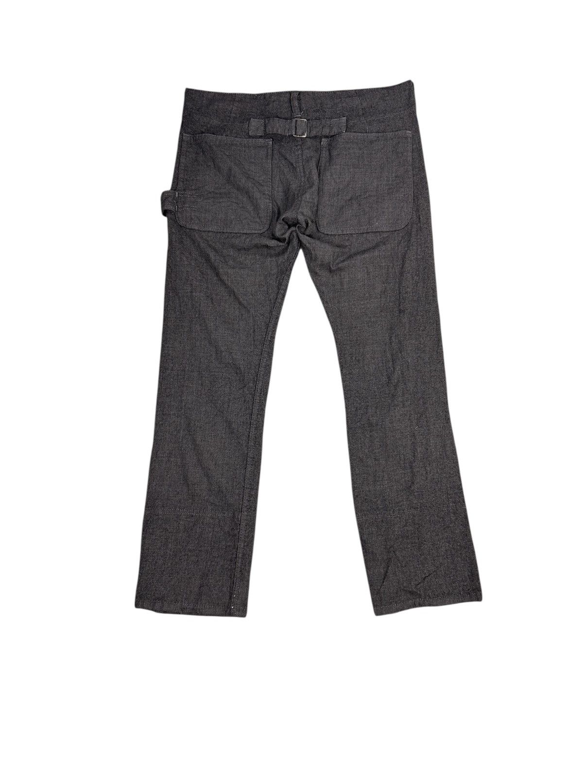 Junya Watanabe Comme des Garcons x Junya Watanabe Wool Buckle Pants S0208 Size US 31 - 2 Thumbnail