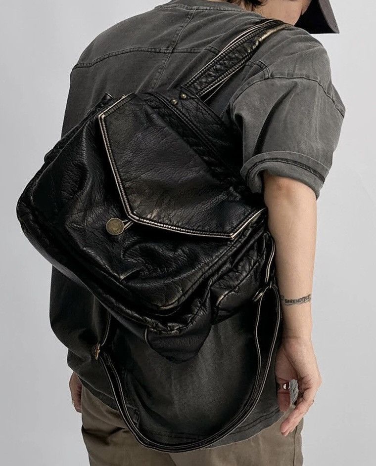 Vintage Multi-function Soft PU Leather Crossbody Bag Size ONE SIZE - 2 Thumbnail