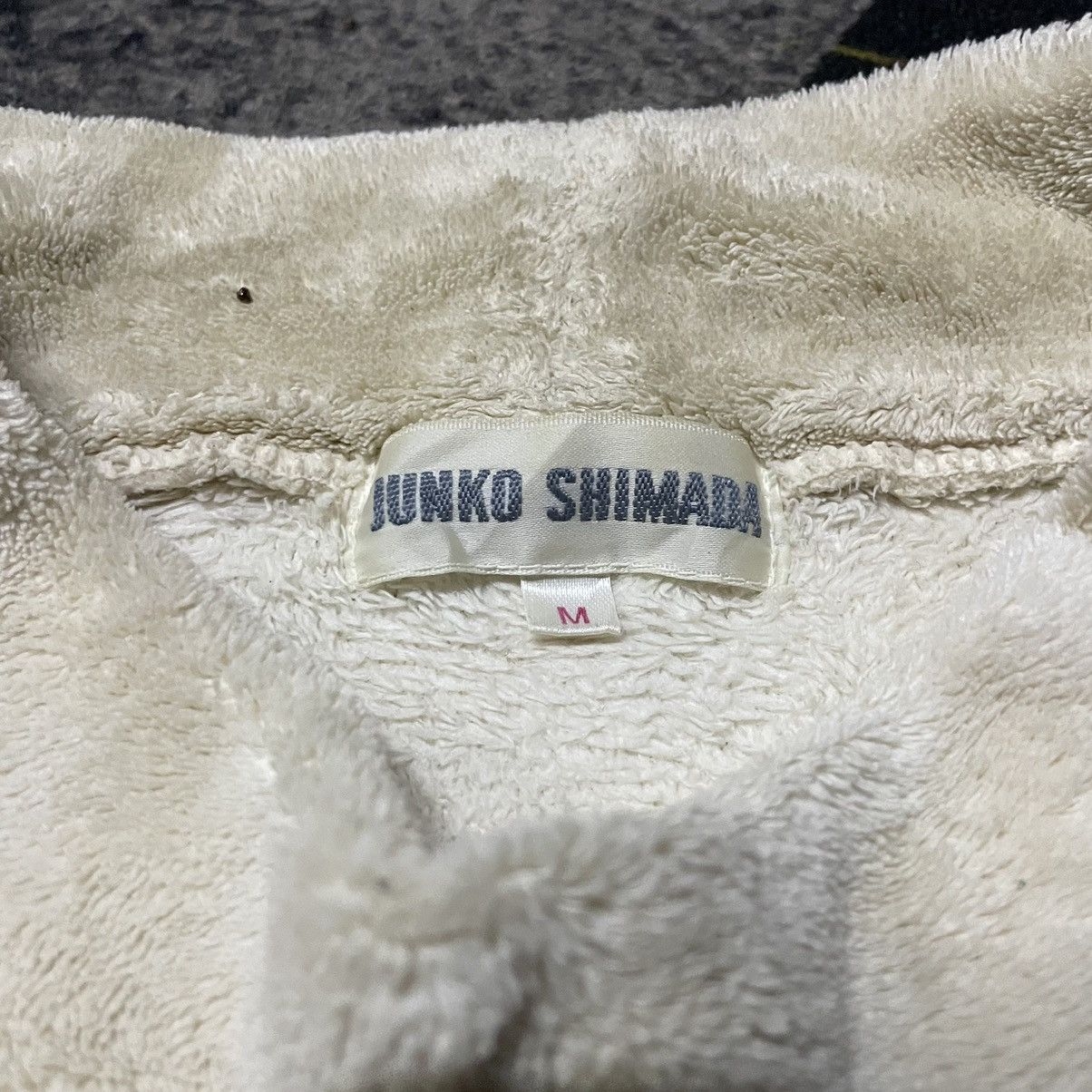 Designer × Junko Shimada 💥Junko Shimada Floral Embroidery Fleece Sweater Size M / US 6-8 / IT 42-44 - 3 Thumbnail