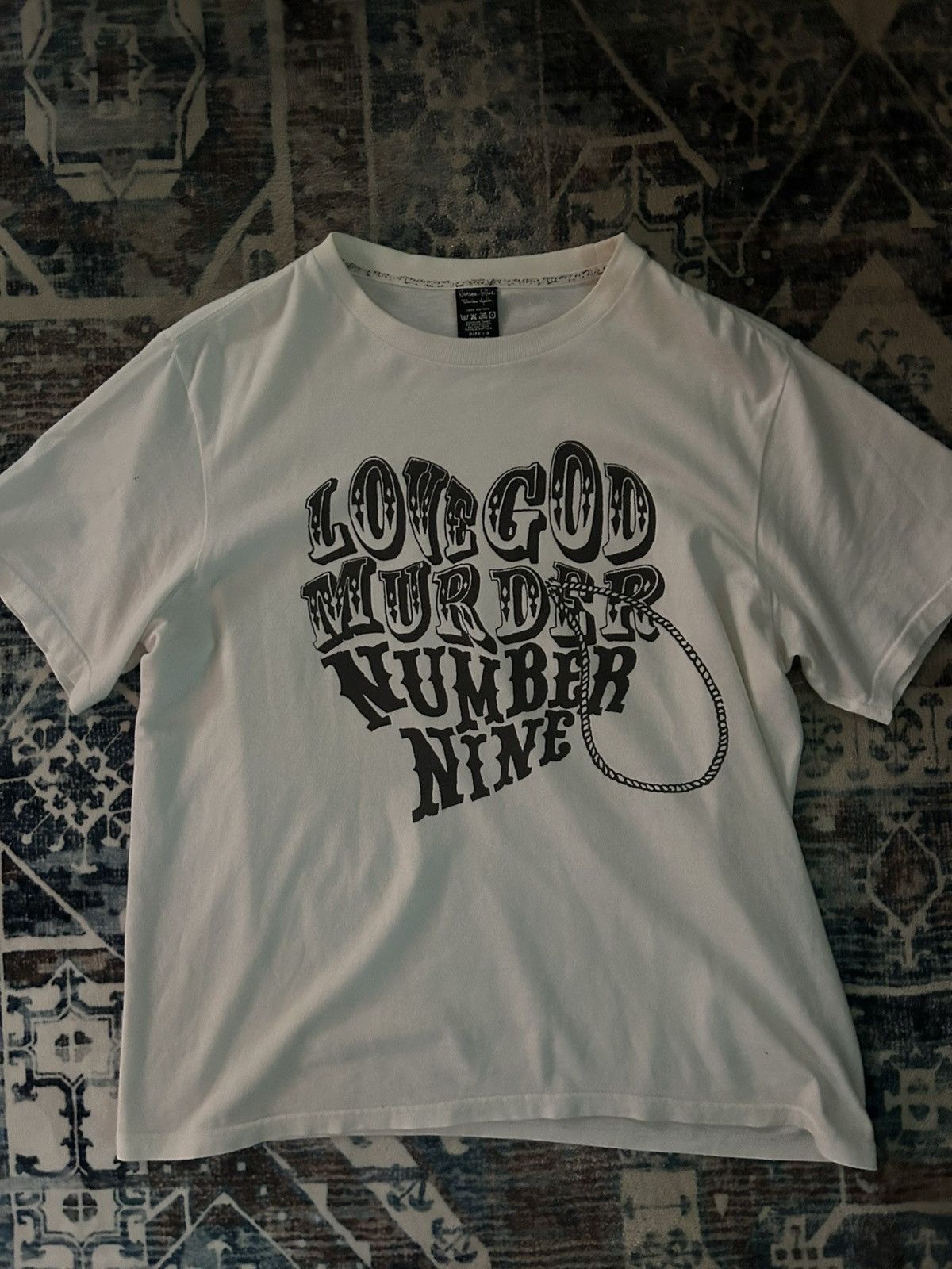 Number Nine Love God Murder | Grailed