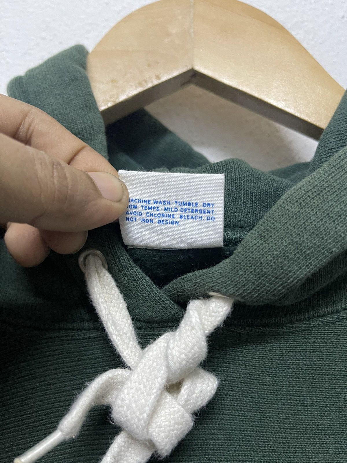 Champion × Vintage VINTAGE CHAMPION X MILKFED BOX LOGO HOODIE GREEN COLOUR Size US S / EU 44-46 / 1 - 16 Thumbnail