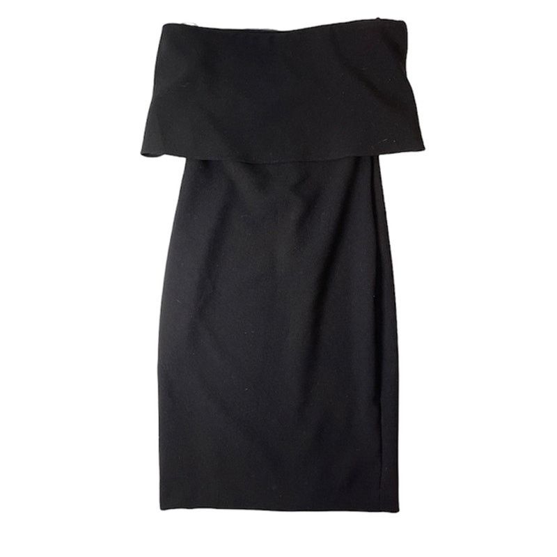 LIKELY Likely Driggs Strapless Black Bodycon Midi Dress Size Small Size XS / US 0-2 / IT 36-38 - 2 Thumbnail