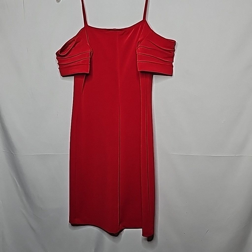 Hugo Hugo Buscati Vintage Y2K red stretch bodycon dress sz Small Size S / US 4 / IT 40 - 7 Thumbnail