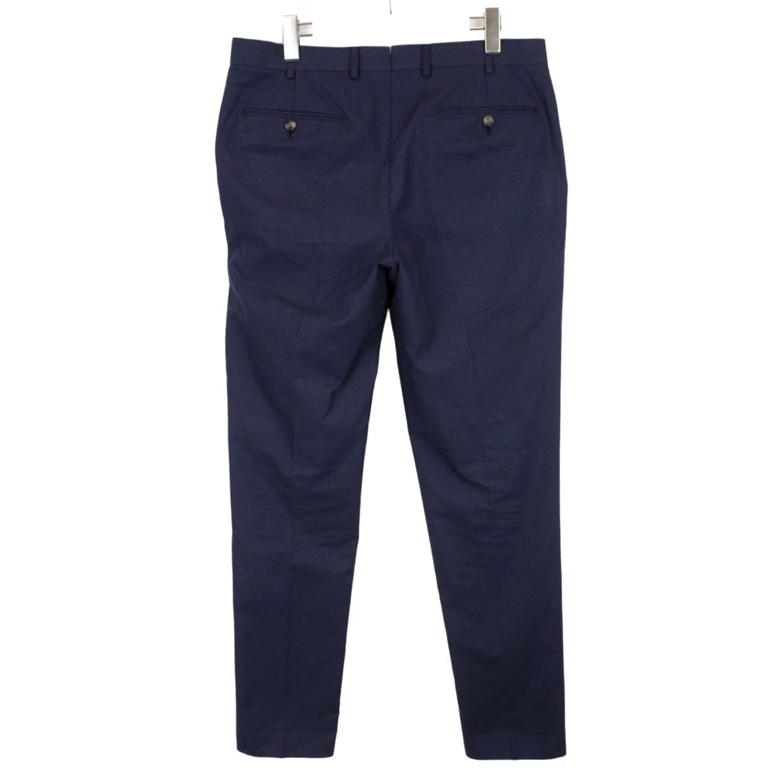 Suitsupply SUITSUPPLY Brescia Slim Fit Trousers Men's UK 42 / W37 Tapered Fit Zip Fly Blue Size US 42 / EU 58 - 2 Thumbnail