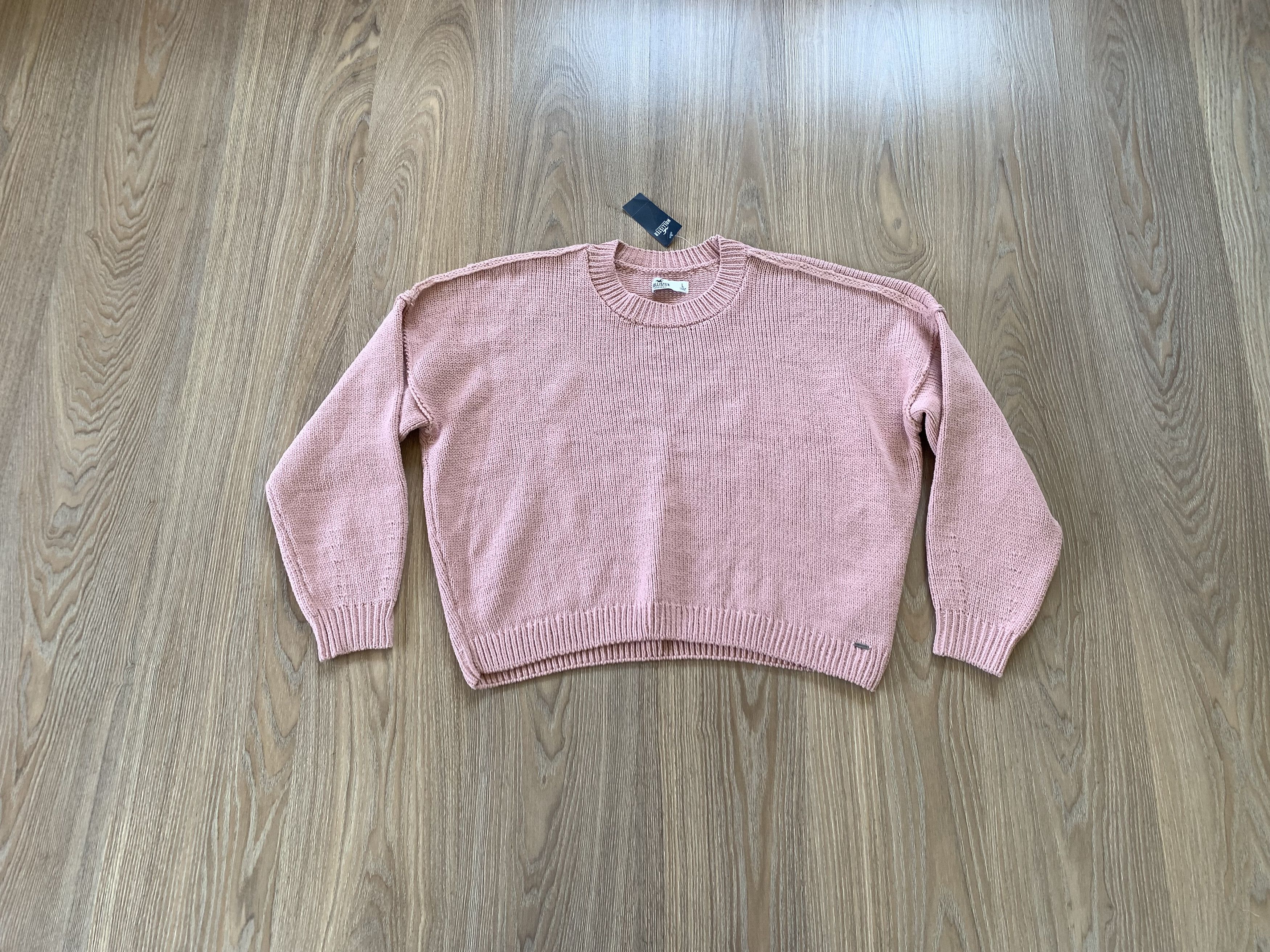 Hollister Holister Womens Pink Knit Sweater Size L / US 10 / IT 46 - 1 Thumbnail