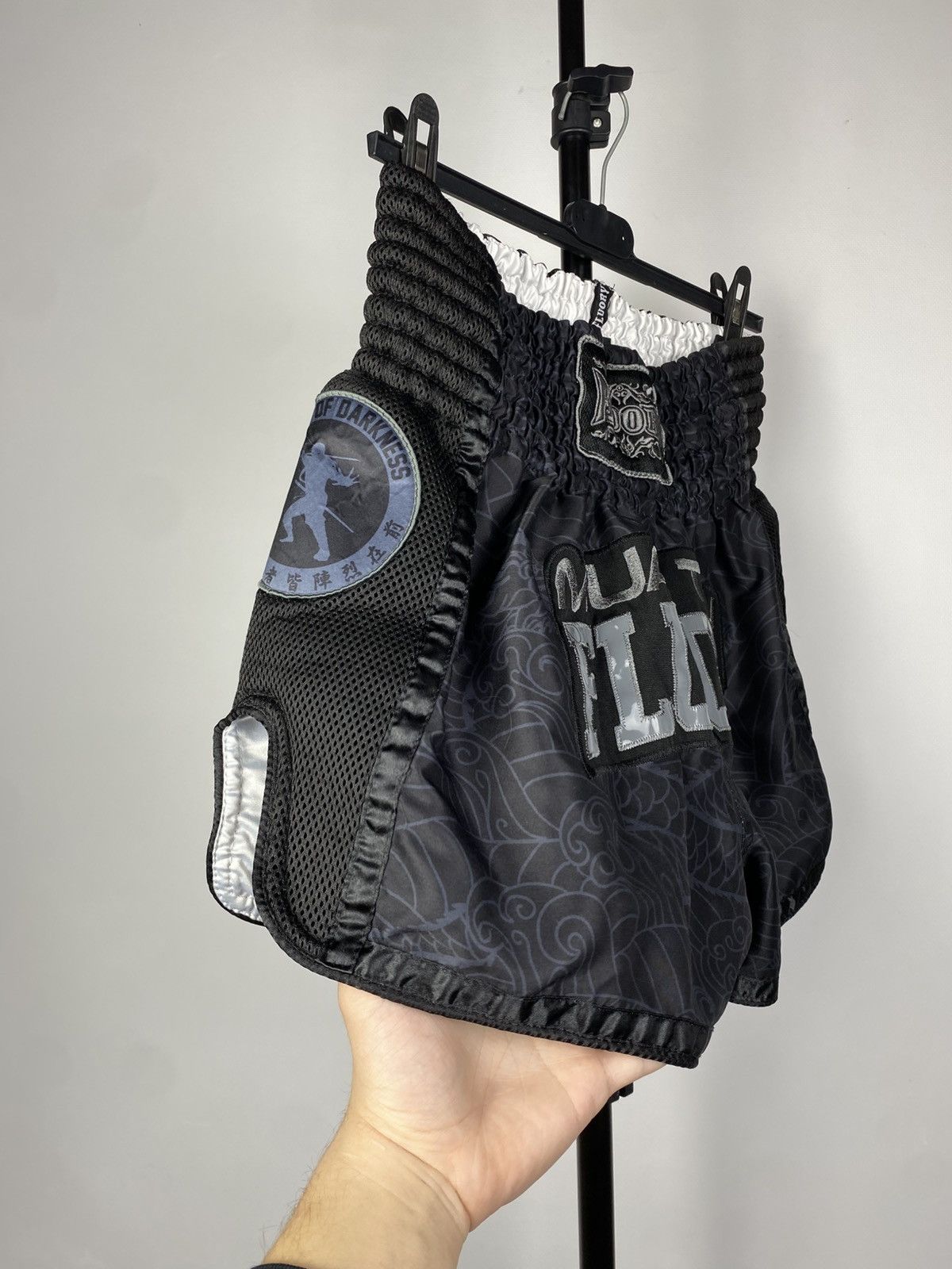 Twins × Vintage FLUORY Muay Thai Lumpinee Shorts Men’s L size Size US 36 / EU 52 - 2 Thumbnail