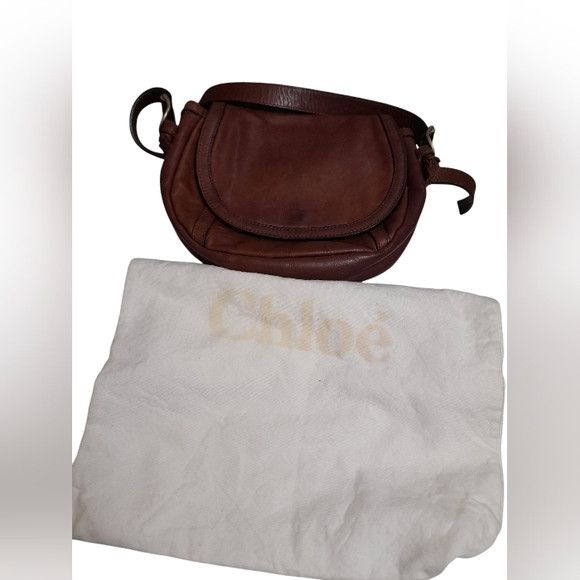 See by Chloe See By Chloe - Crossbody Brown Leather Bag *Flawed* Size ONE SIZE - 10 Thumbnail
