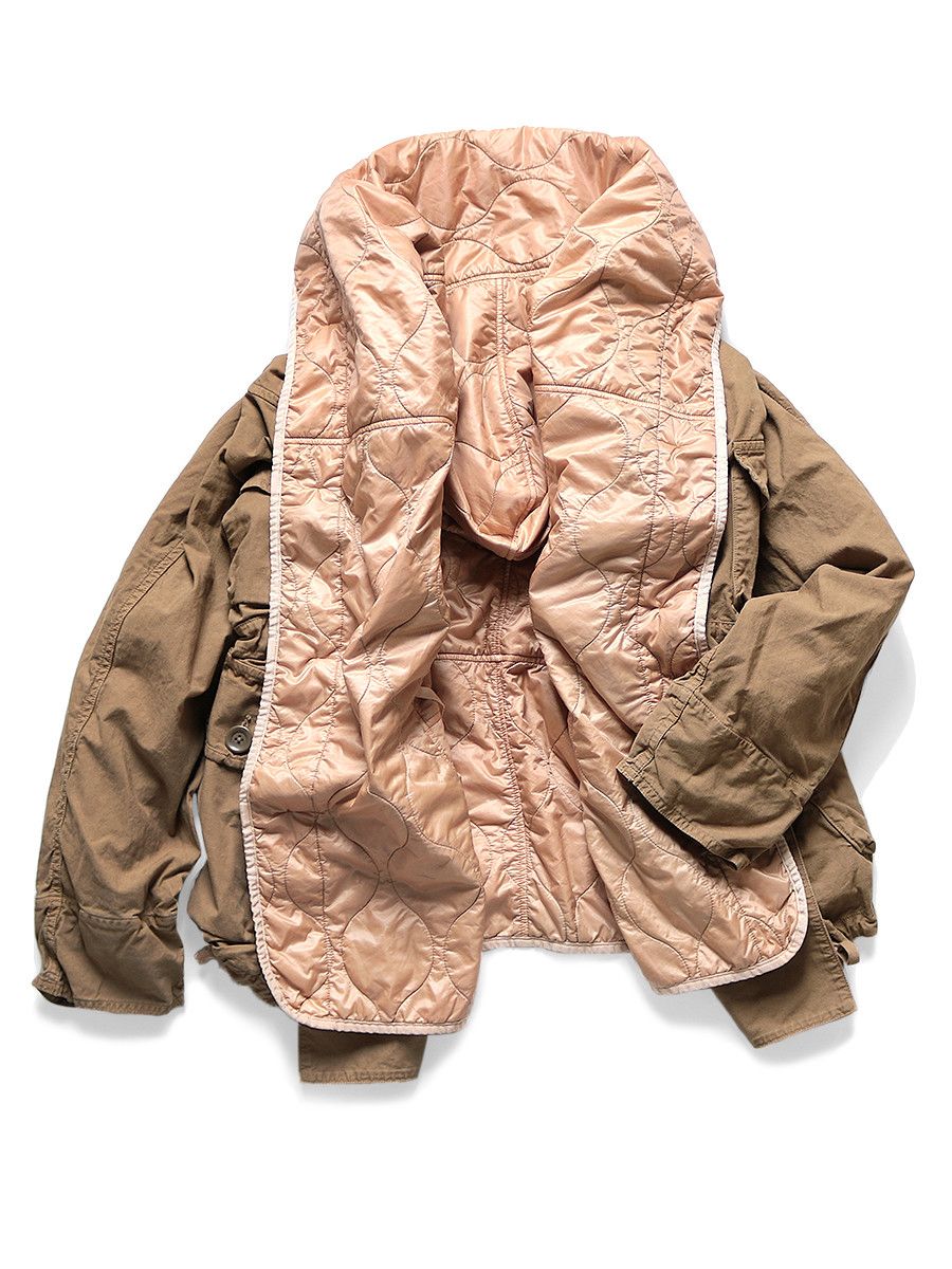 Kapital kapital Dyed Nylon Quilted Lining Ring Coat jacket Size US S / EU 44-46 / 1 - 1 Thumbnail