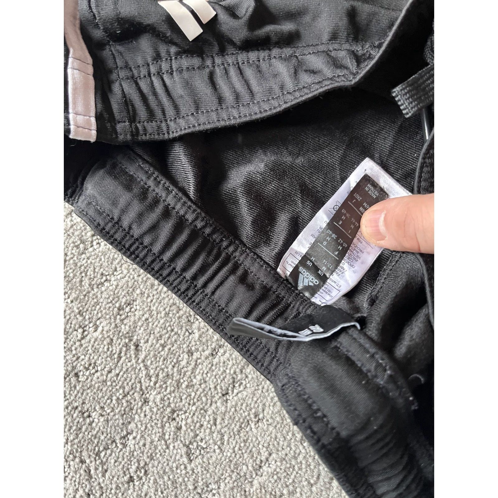 Adidas Adidas Sweatpants Women Black Training Pant Medium 12-14 Women Size 32" / US 10 / IT 46 - 5 Thumbnail