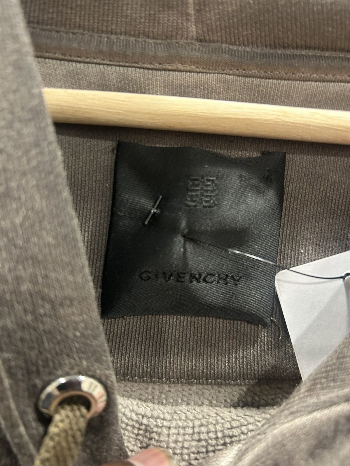Givenchy Dark grat givenchy dog hoodie Size US XL / EU 56 / 4 - 3 Thumbnail