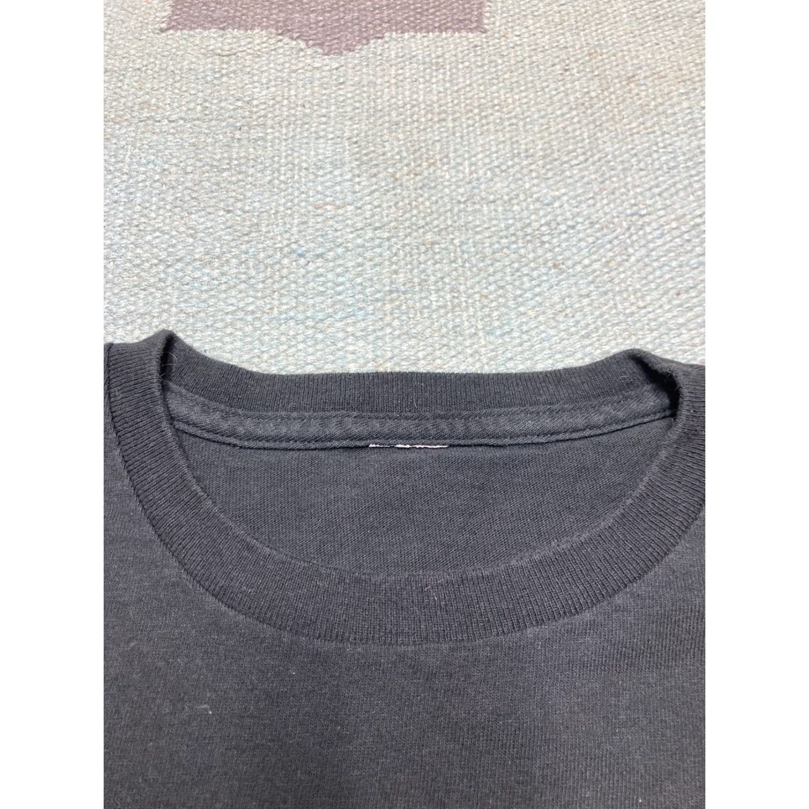Vintage There is something about god and country graphic t shirt American flag July 4 Lg Mens T-Shirt Black Size L Size US L / EU 52-54 / 3 - 4 Thumbnail
