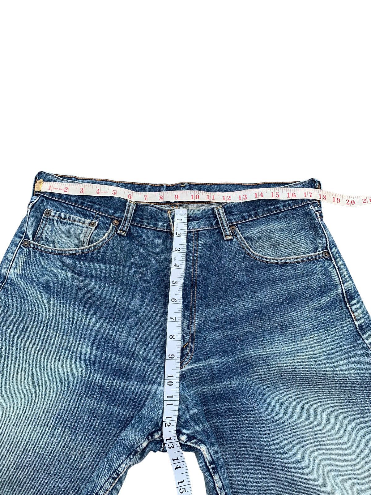 Levi's VINTAGE LEVI'S 503 SELVEDGE FADED DISTRESSED DENIM Size US 36 / EU 52 - 16 Thumbnail