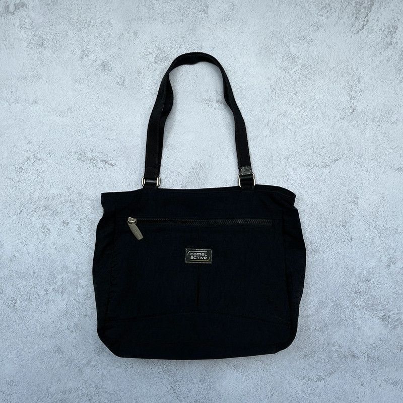 Camel Active Vintage Tote Bag in Black, Women's