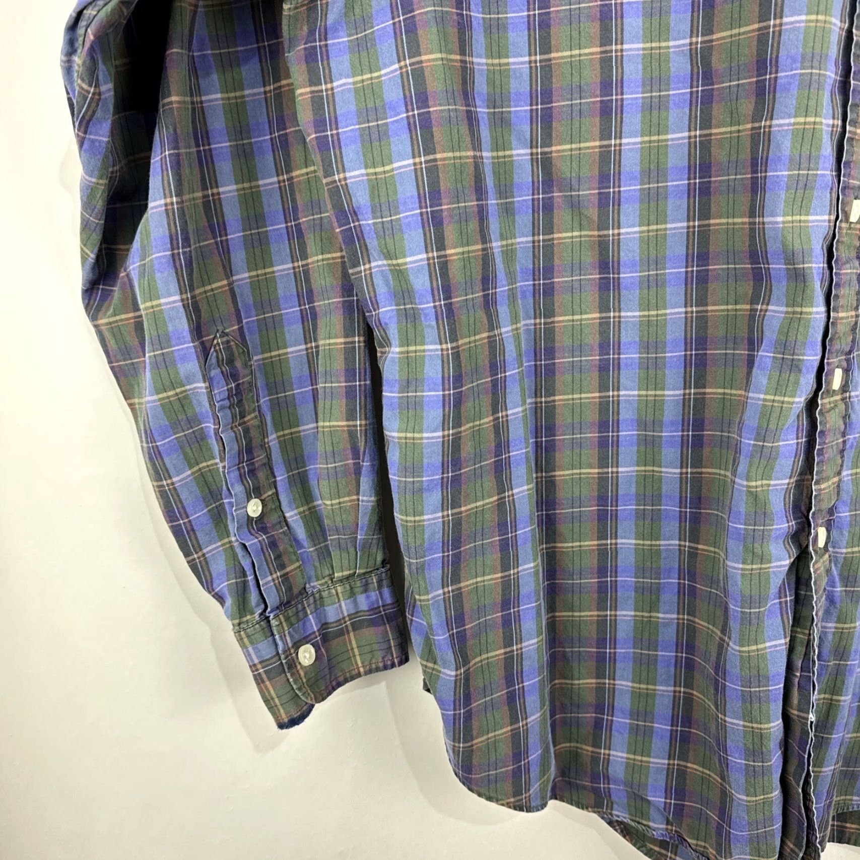 Polo Ralph Lauren VINTAGE Polo Ralph Lauren Mens Classic Fit Shirt XL Plaid Long Sleeve Button Size US XL / EU 56 / 4 - 7 Thumbnail
