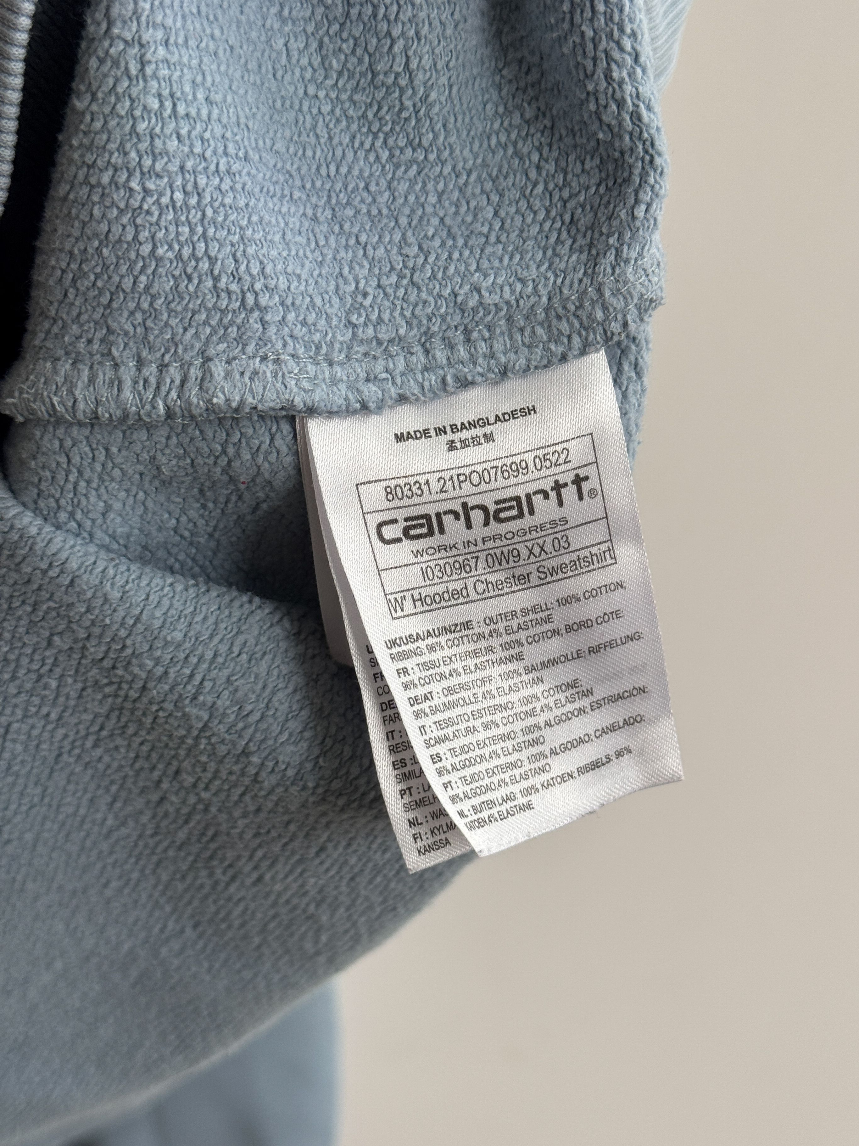 Carhartt Carhartt Hooded Chester Sweatshirt Hoodie Size L / US 10 / IT 46 - 7 Thumbnail