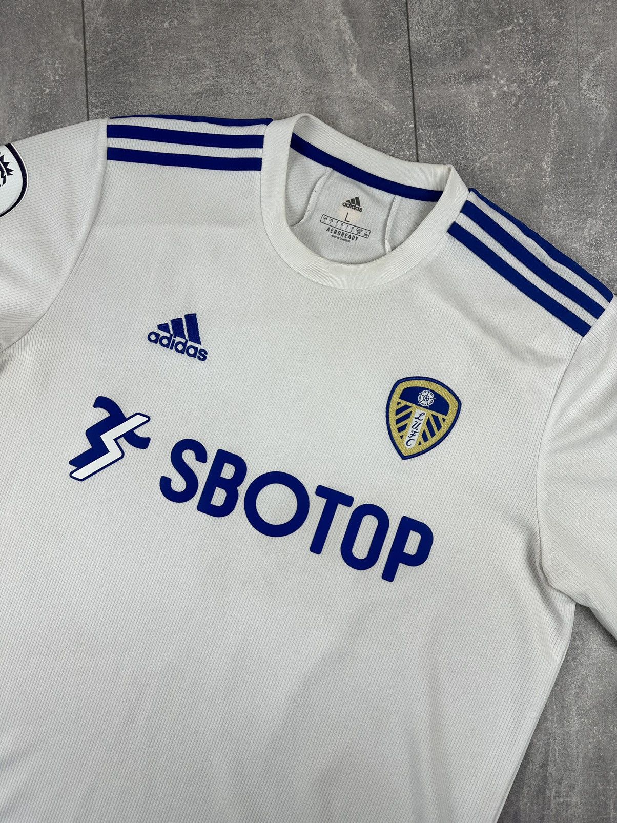 Adidas Adidas Leeds United Home Soccer Football Jersey 2020/21 Size US L / EU 52-54 / 3 - 2 Thumbnail