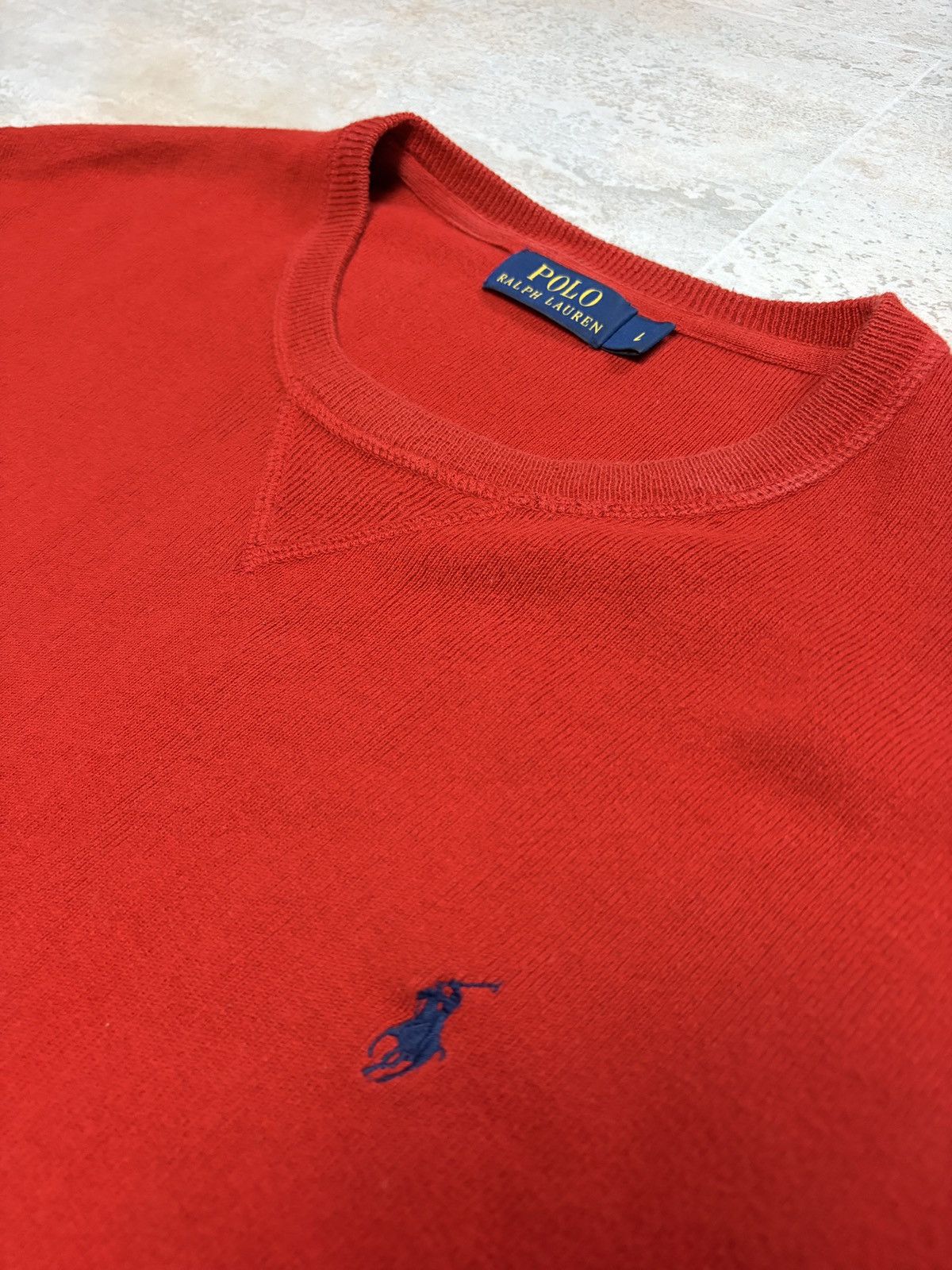 Ralph Lauren Ralph Lauren Sweater Sweatshirt Red in L Size US L / EU 52-54 / 3 - 4 Thumbnail