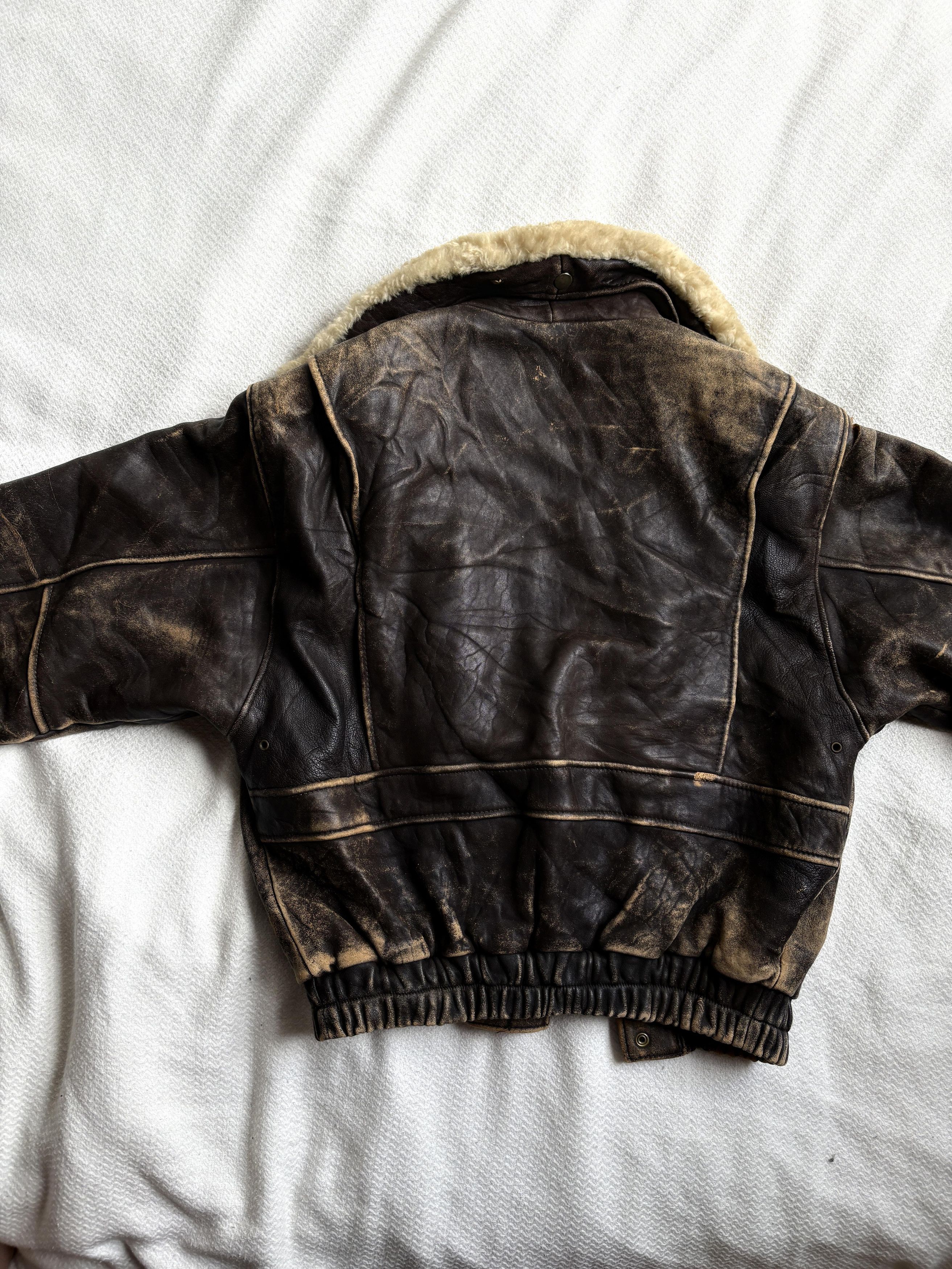 Vintage Vintage Italian Bomber Jacket Size US M / EU 48-50 / 2 - 4 Thumbnail