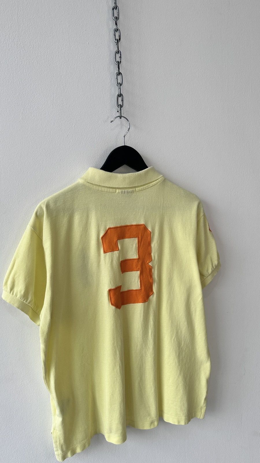 Polo Ralph Lauren Polo Ralph Lauren Big Pony Shirt Size XL Custom Fit Yellow Size US XL / EU 56 / 4 - 10 Thumbnail
