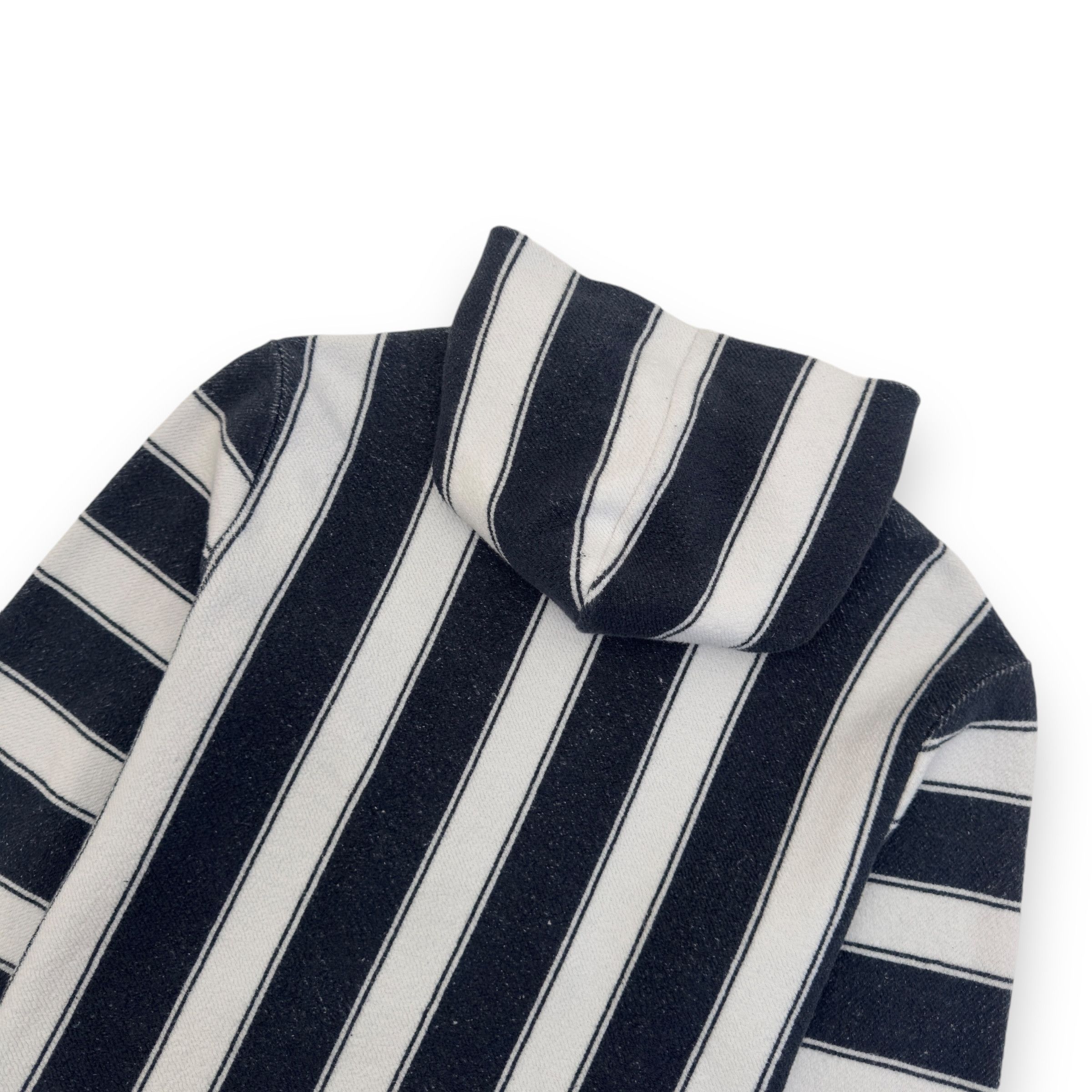 Amiri AMIRI BAJA STRIPED ZIP-UP HOODIE BLUE / WHITE L Size US L / EU 52-54 / 3 - 5 Thumbnail