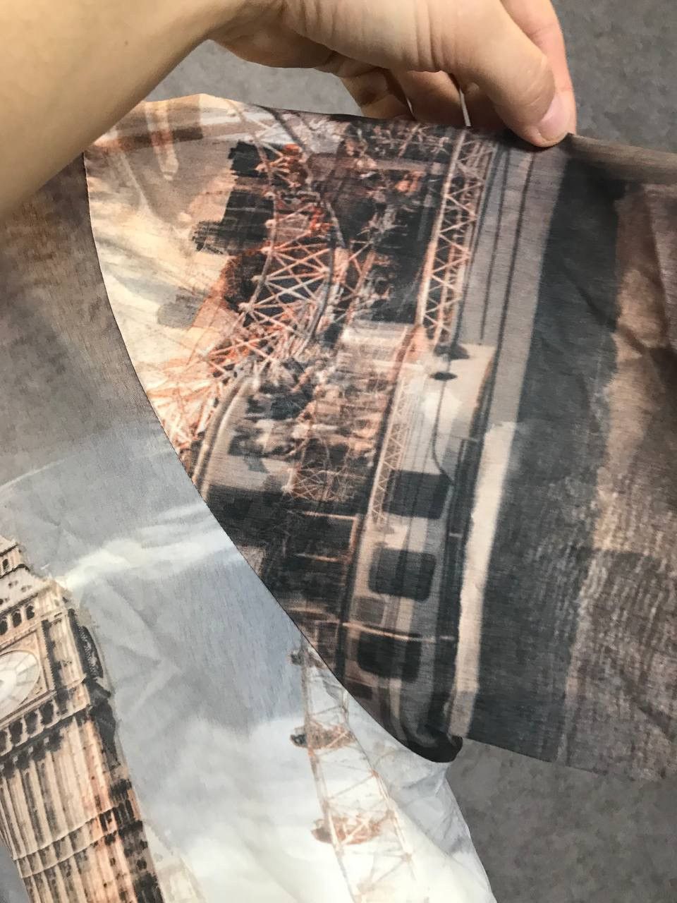 Vintage London Big Ben art crazy Hawaiian overprinted shirt Size US XL / EU 56 / 4 - 6 Thumbnail