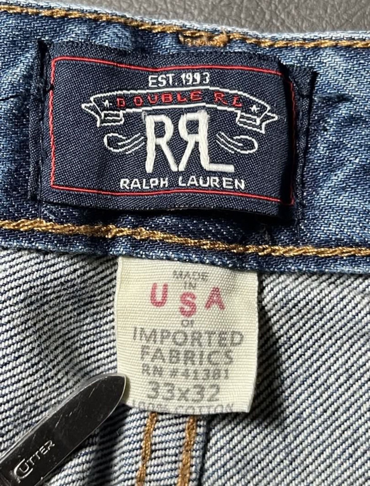 RRL Ralph Lauren RRL Patchwork Jeans Size US 34 / EU 50 - 9 Thumbnail