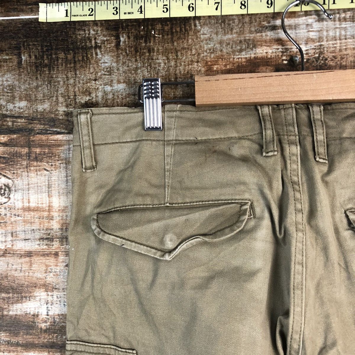 Japanese Brand DL Back Number Brown Cargo Multpocket Pants #C120 Size US 32 / EU 48 - 19 Thumbnail