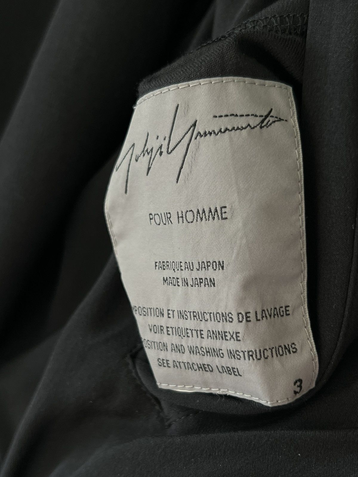 Yohji Yamamoto SS2004 Yohji Yamamoto Smoking Girl Runway Silk Bomber Jacket Size US L / EU 52-54 / 3 - 6 Thumbnail