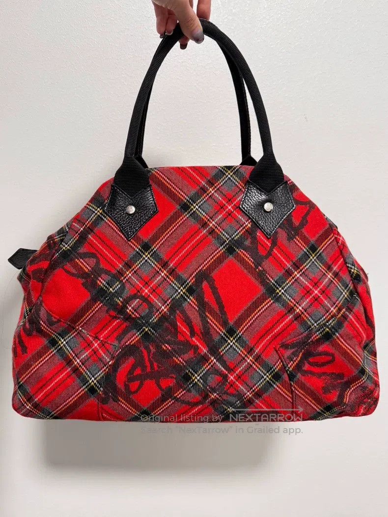 Vivienne Westwood Vivienne Westwood size os Vintage large graffiti handbag - Size ONE SIZE - 5 Thumbnail