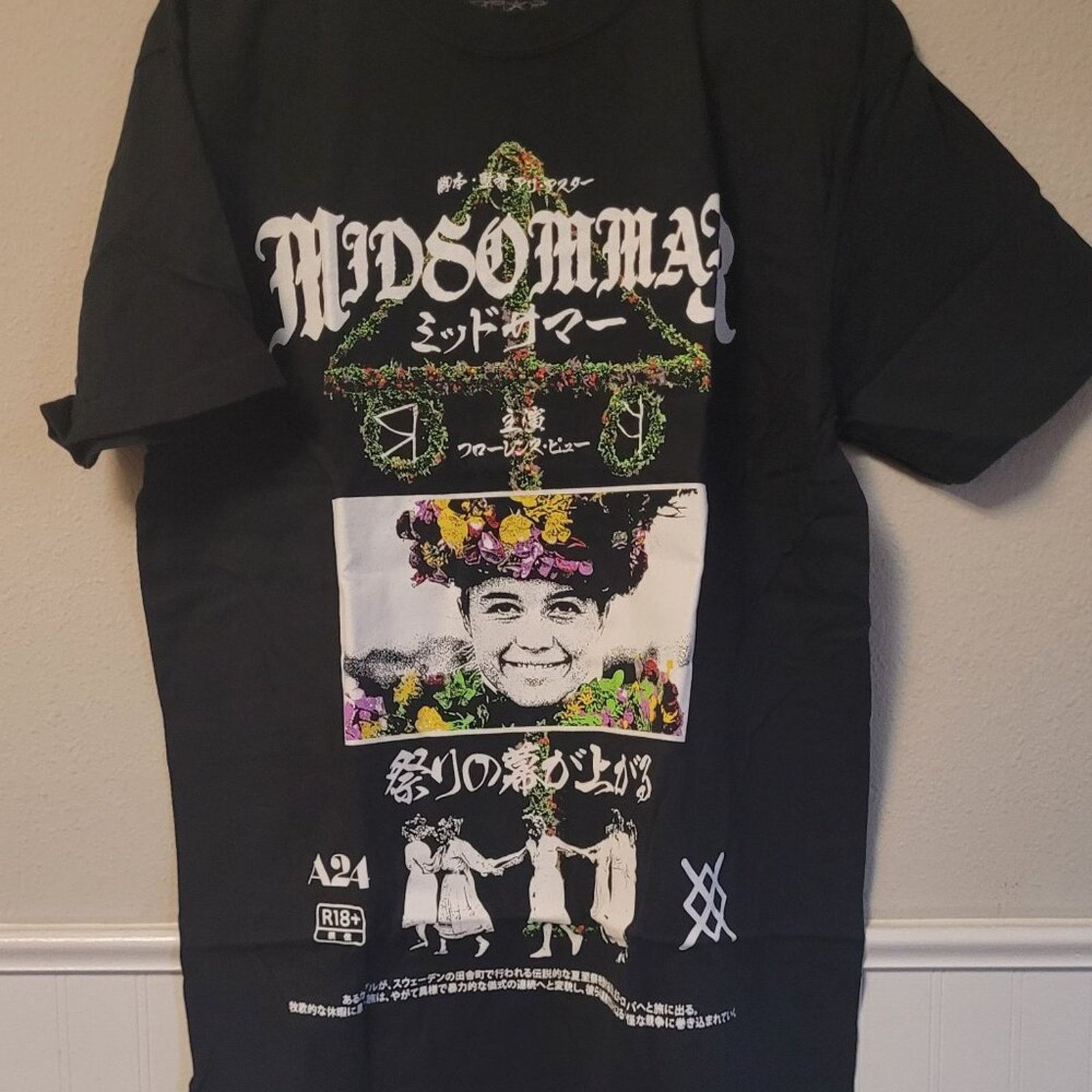 Rucking Fotten Rucking Fotten Midsommar T-Shirt Large A24 Horror Japanese Size US L / EU 52-54 / 3 - 1 Thumbnail