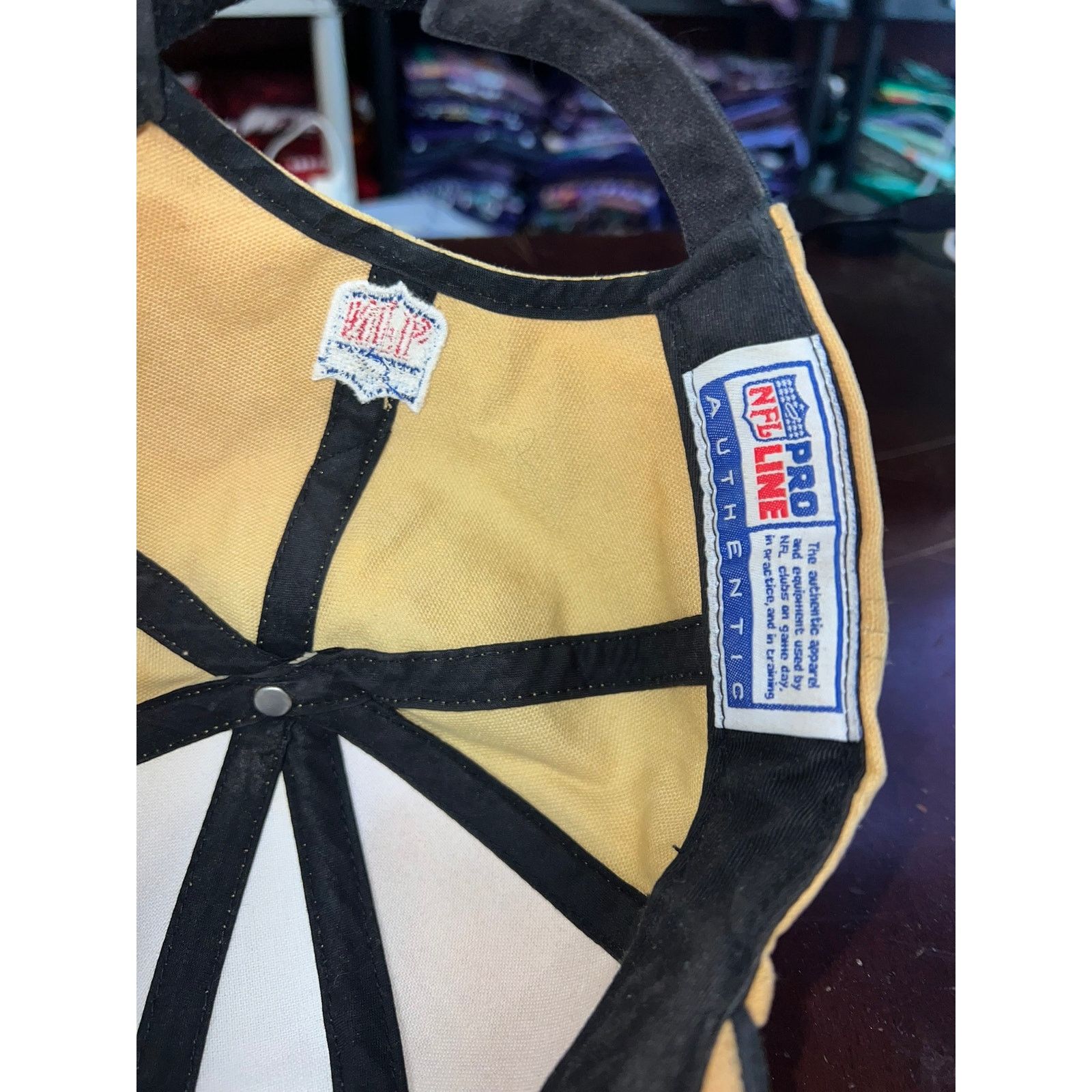 Reebok New Orleans Saints Hat Reebok 2000s NFL Pro Line Cap Stained Size ONE SIZE - 8 Thumbnail