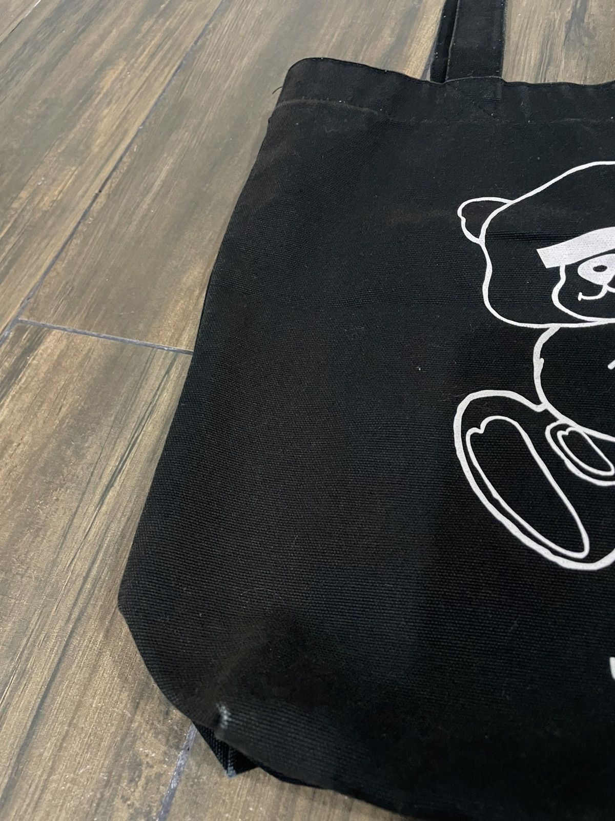 Undercover Sun Faded Undercover bear printed tote bag Size ONE SIZE - 7 Thumbnail
