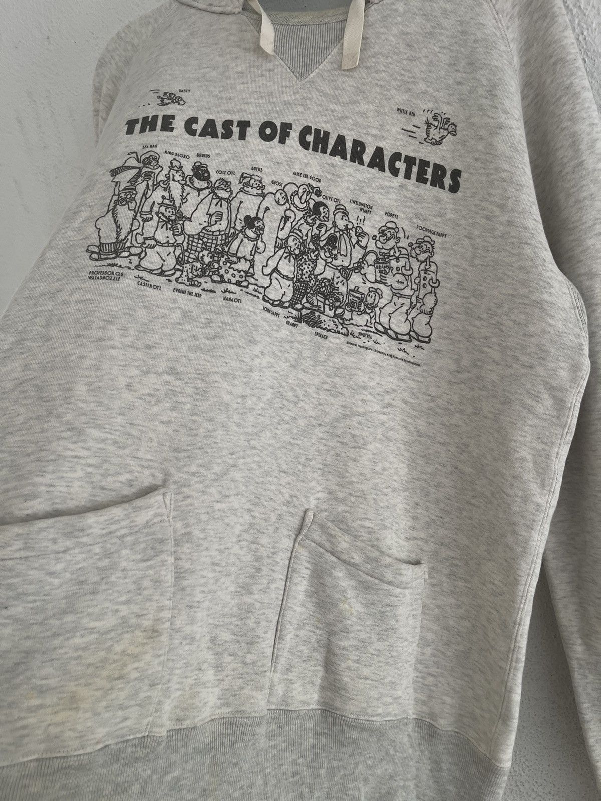 Vintage Vintage Popeye Cast of Characters Hoodie Size US L / EU 52-54 / 3 - 3 Thumbnail