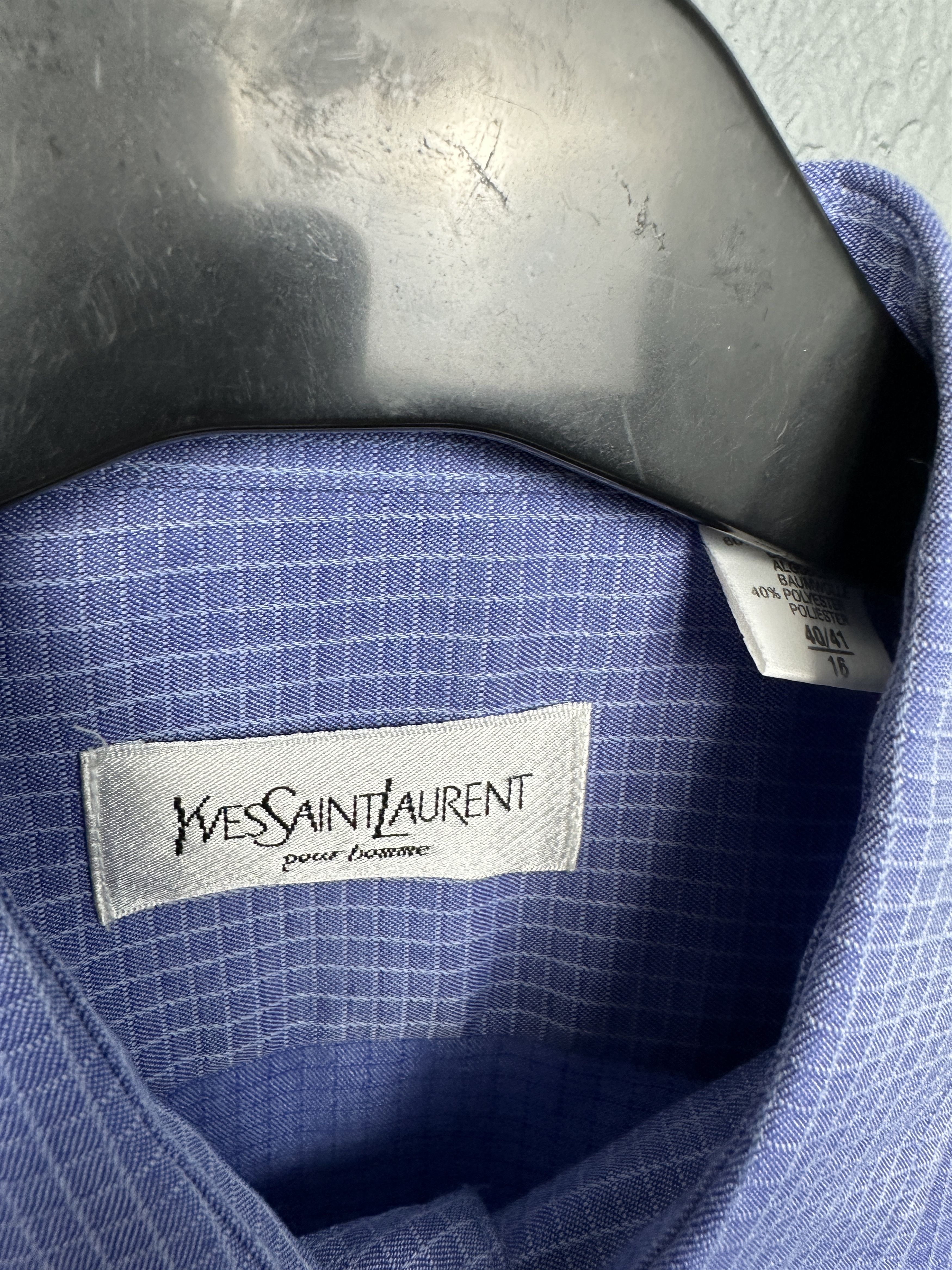 Yves Saint Laurent Yves Saint Laurent YSL Mens Short Sleeve Shirt Size US XXL / EU 58 / 5 - 6 Thumbnail