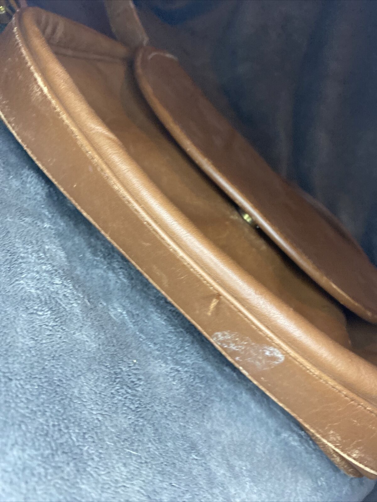 Coach Vintage 90s Coach Bag Leather Side Cross Body USA O27-9919 Size ONE SIZE - 7 Thumbnail